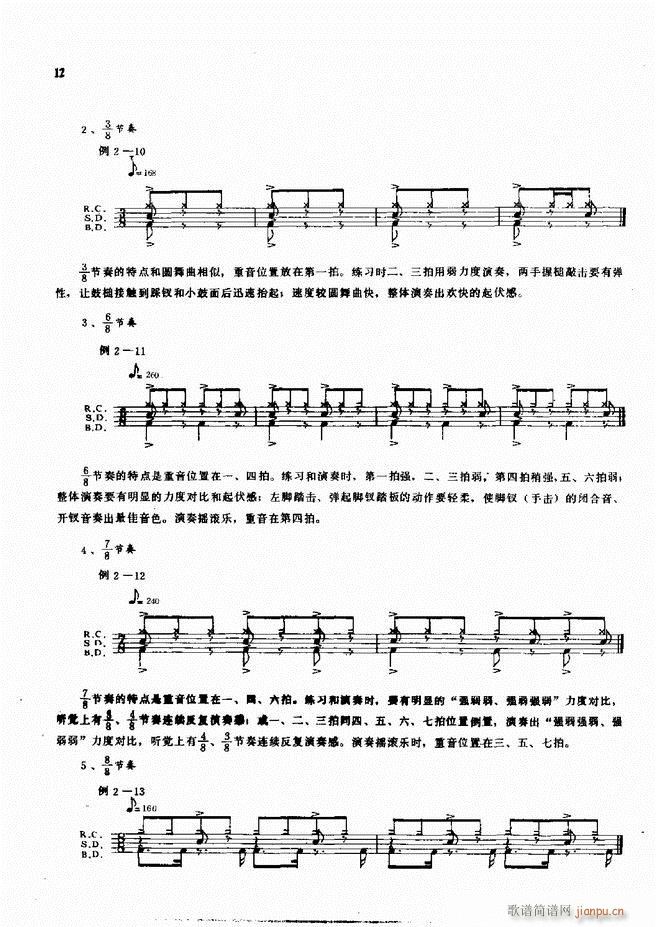爵士鼓现代风格演奏教程1 60(十字及以上)14