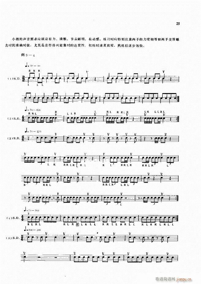 爵士鼓现代风格演奏教程1 60(十字及以上)27