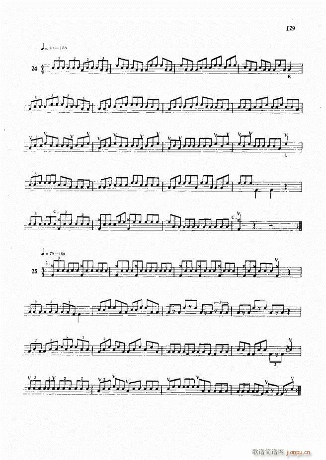 爵士鼓现代风格演奏教程121 180(十字及以上)9