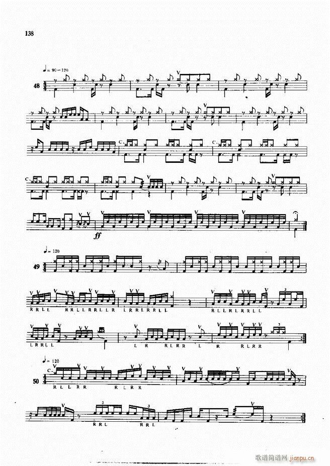 爵士鼓现代风格演奏教程121 180(十字及以上)18