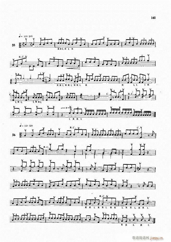 爵士鼓现代风格演奏教程121 180(十字及以上)21