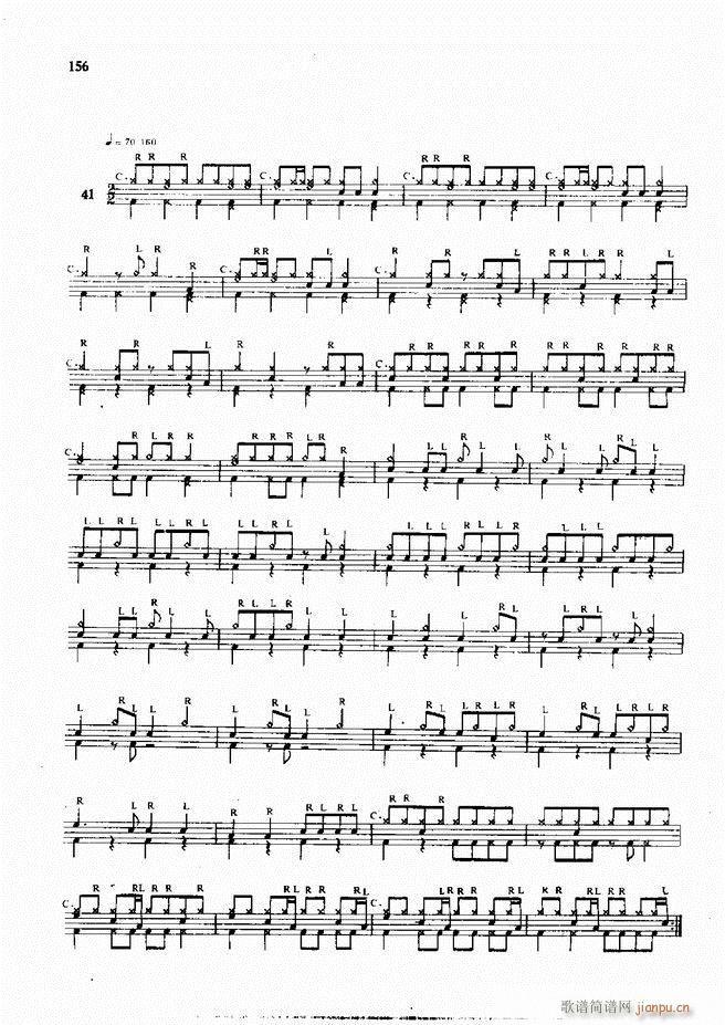 爵士鼓现代风格演奏教程121 180(十字及以上)36