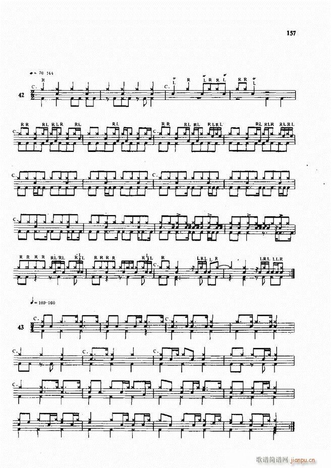 爵士鼓现代风格演奏教程121 180(十字及以上)37