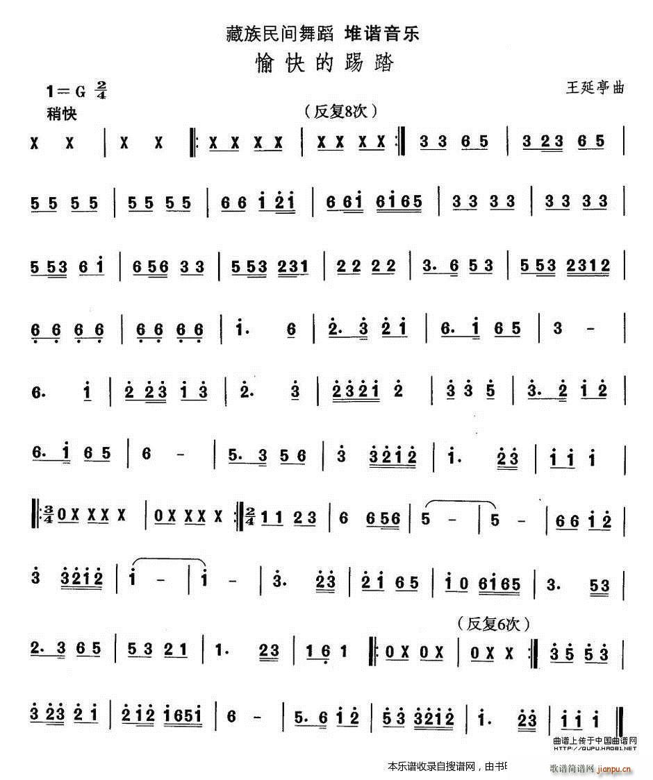 藏族舞蹈 愉快的踢踏(十字及以上)1