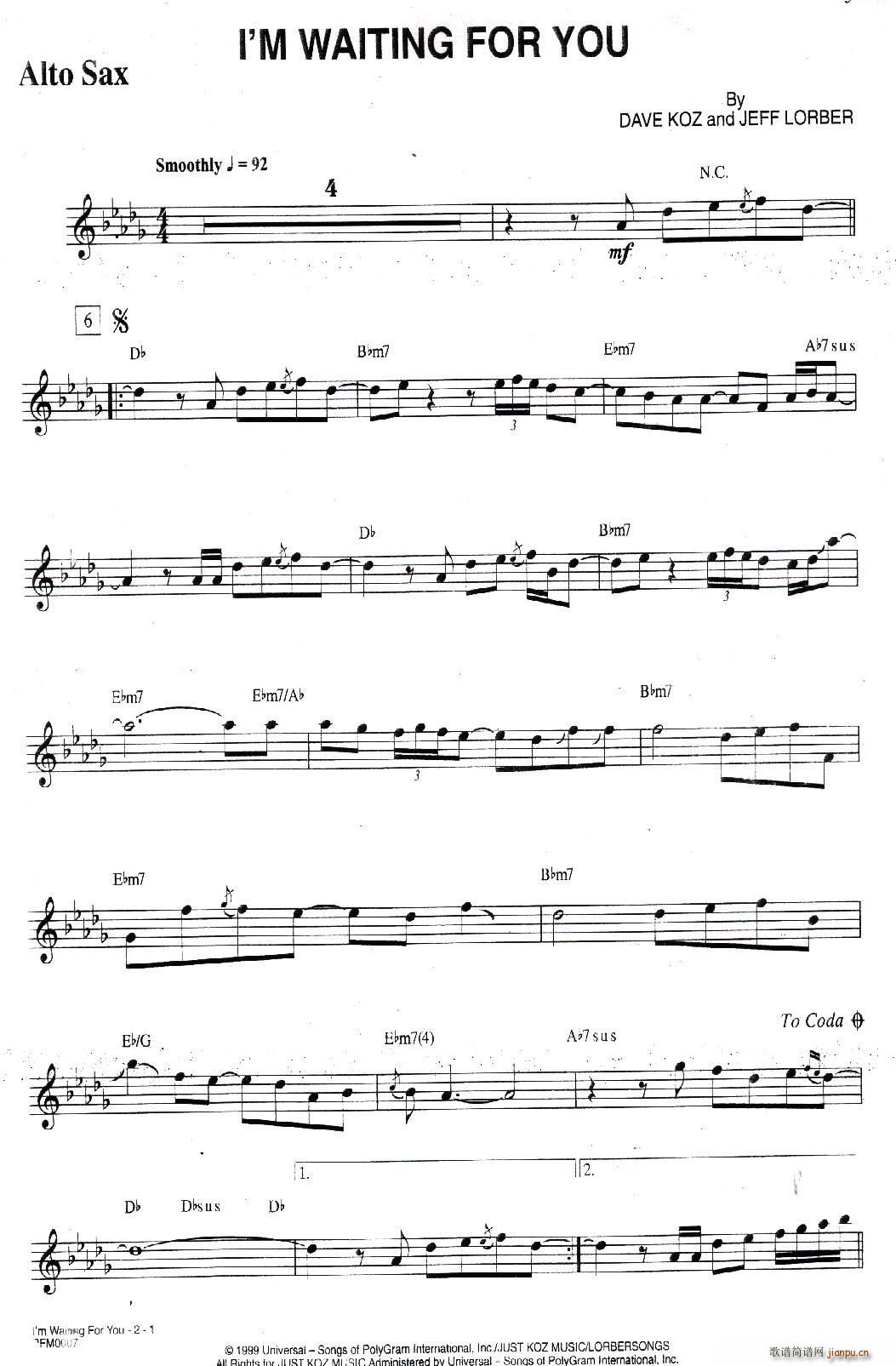 I m Waiting For You(十字及以上)1