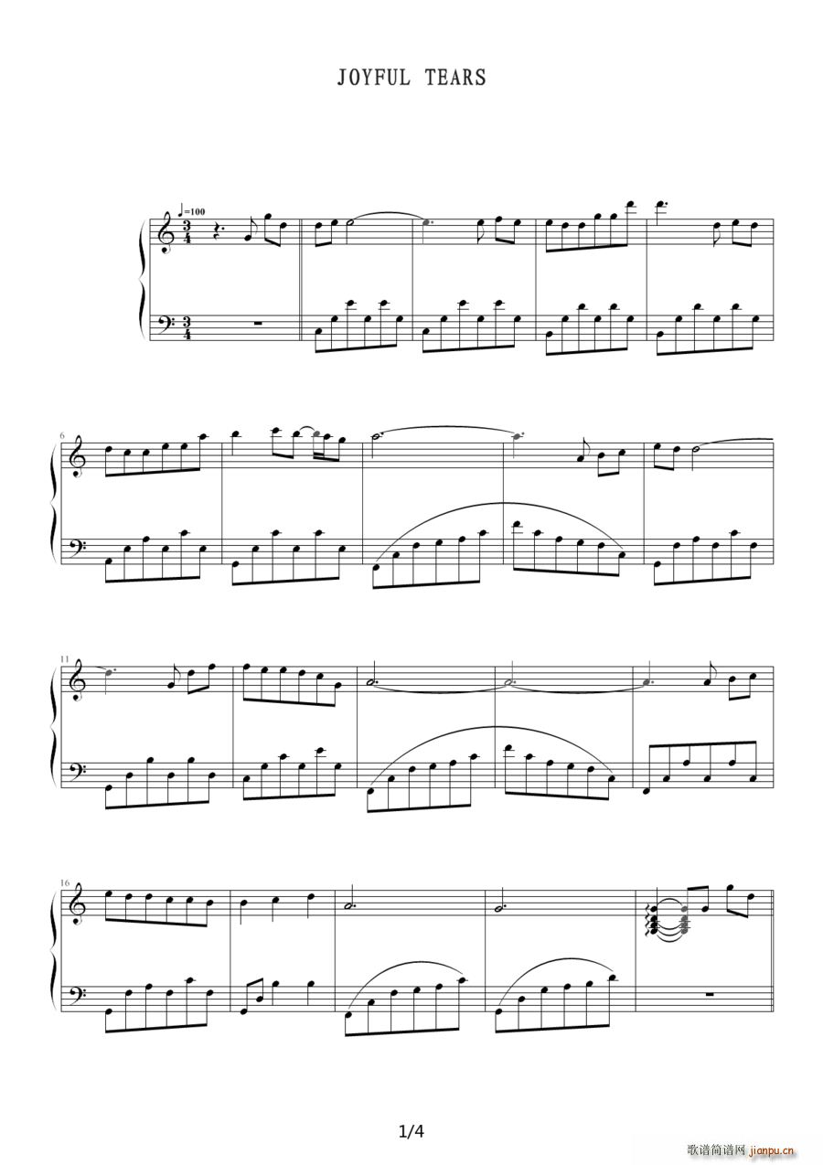 Joyful Tears(十字及以上)1