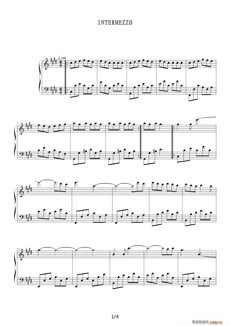 Intermezzo(十字及以上)1