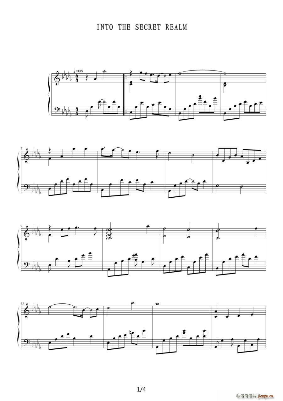 Into the Secret Realm(十字及以上)1