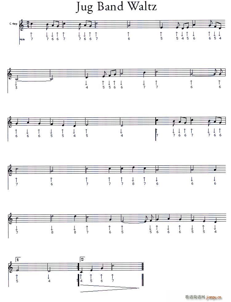 Jug Band Waltz 布鲁斯(十字及以上)1