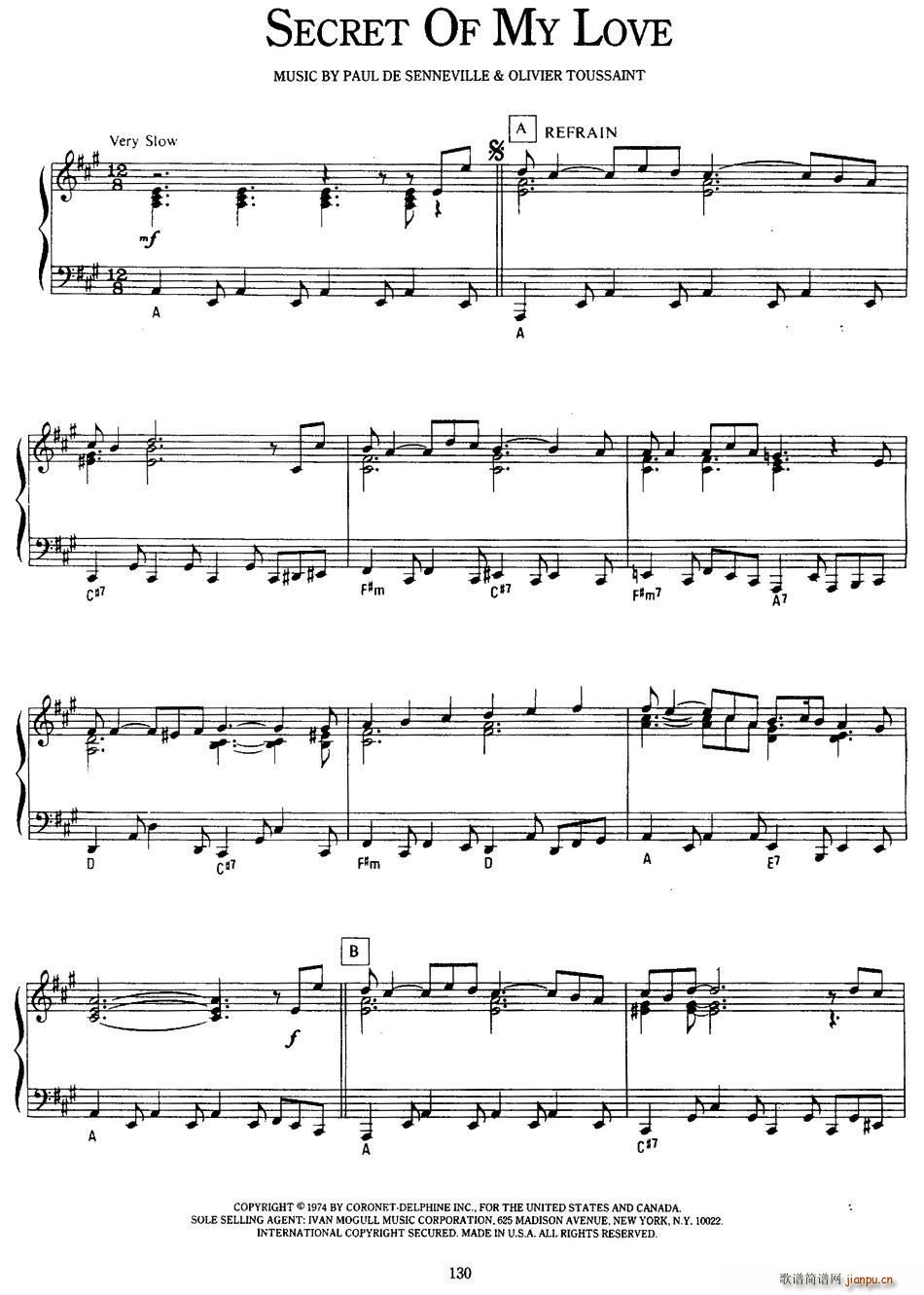 Secret Of My Love 爱的秘密(十字及以上)1