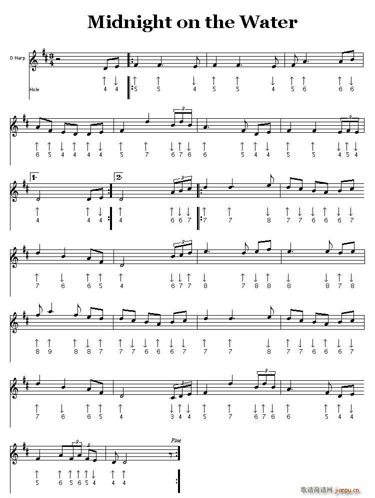 Midnight on the Water 布鲁斯(十字及以上)1