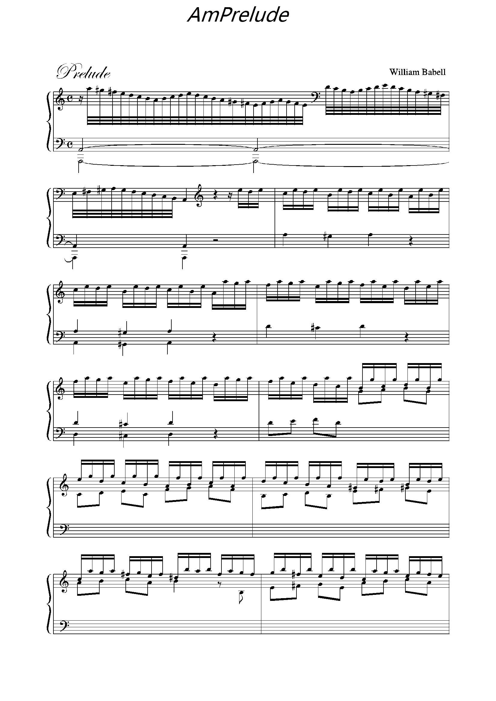 AmPrelude(九字歌谱)1