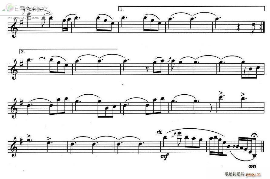 情深深雨濛濛 bE(九字歌谱)3