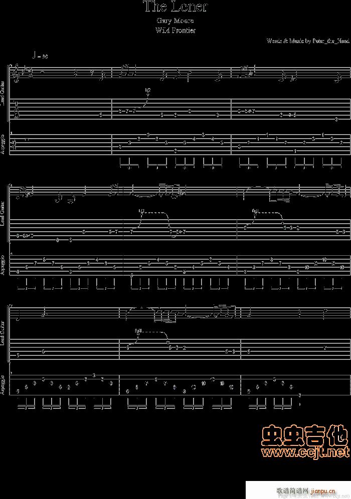 the loner(九字歌谱)1