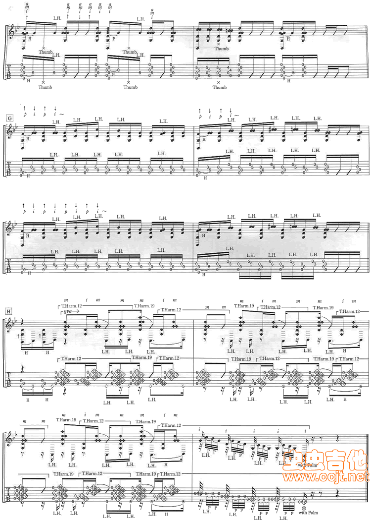 Hard Rain(九字歌谱)5