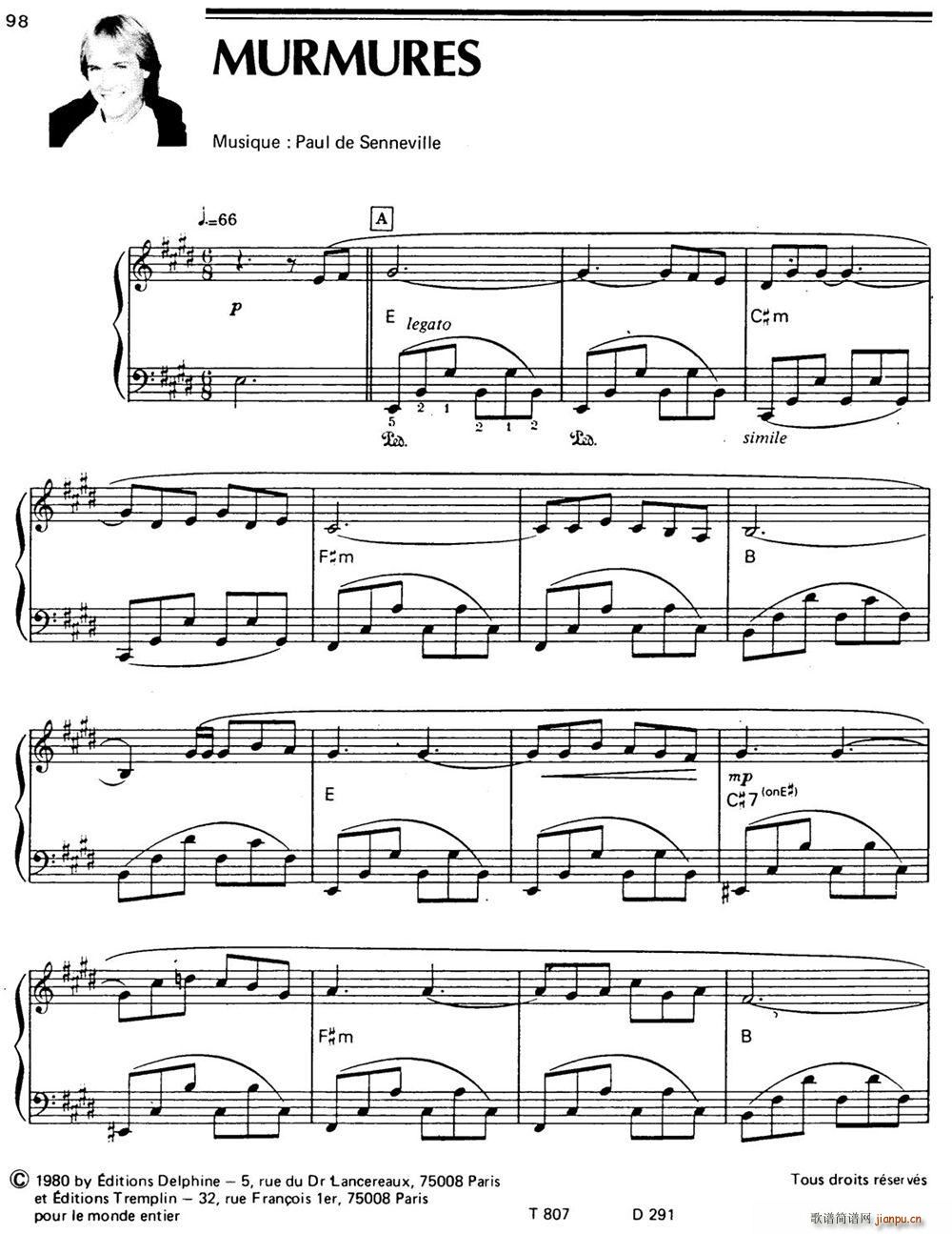 MURMURES(八字歌谱)1