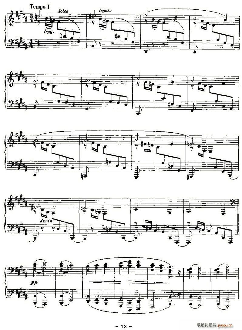 Ballades(八字歌谱)18