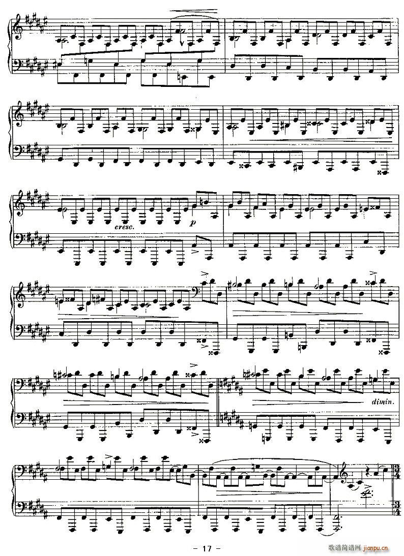 Ballades(八字歌谱)17