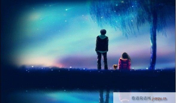 不要让我伤感哭泣(八字歌谱)3