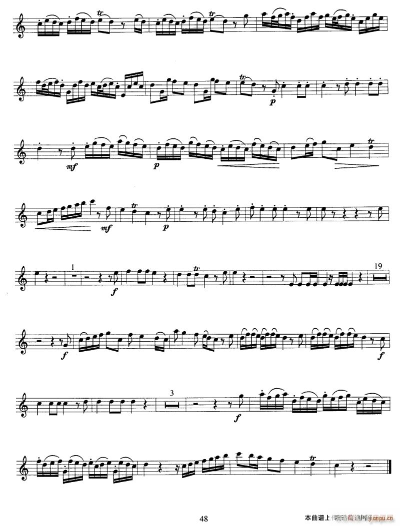 小号协奏曲2(六字歌谱)1