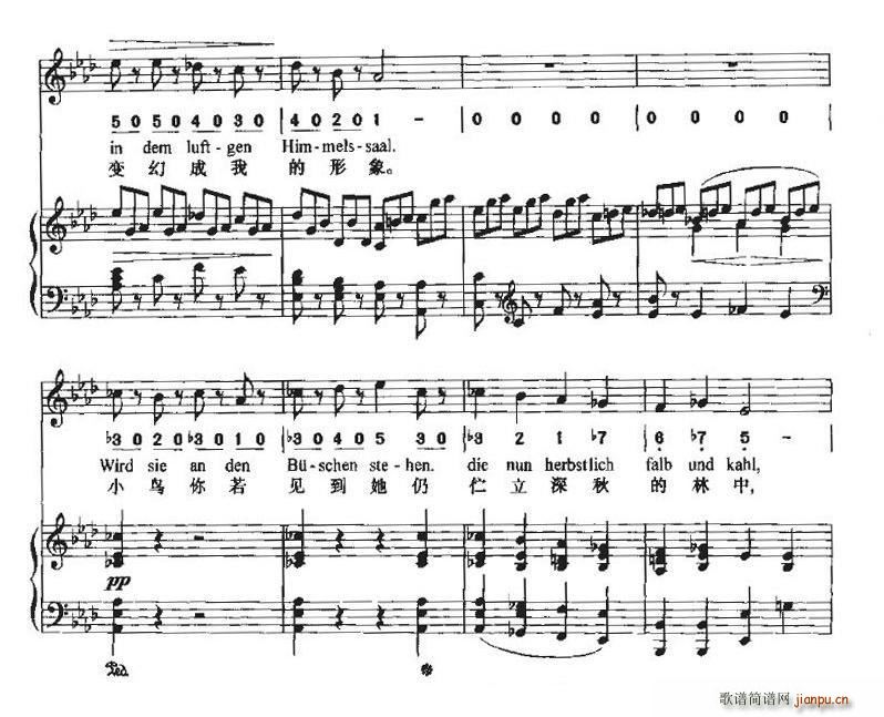 致远方的恋人(六字歌谱)14