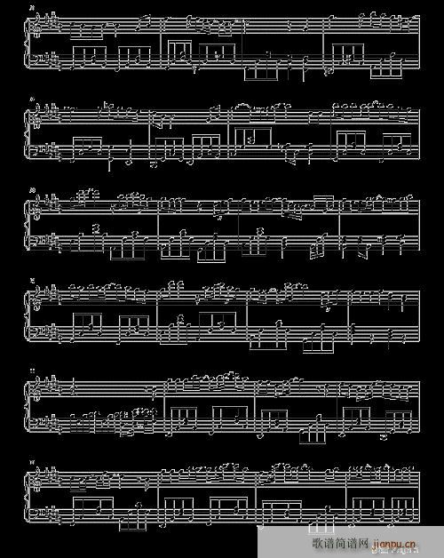 飘雪--可听(六字歌谱)3