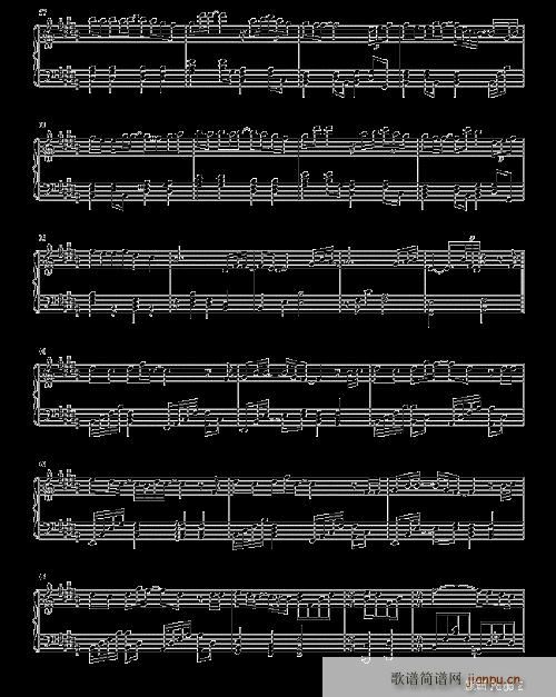 飘雪--可听(六字歌谱)6