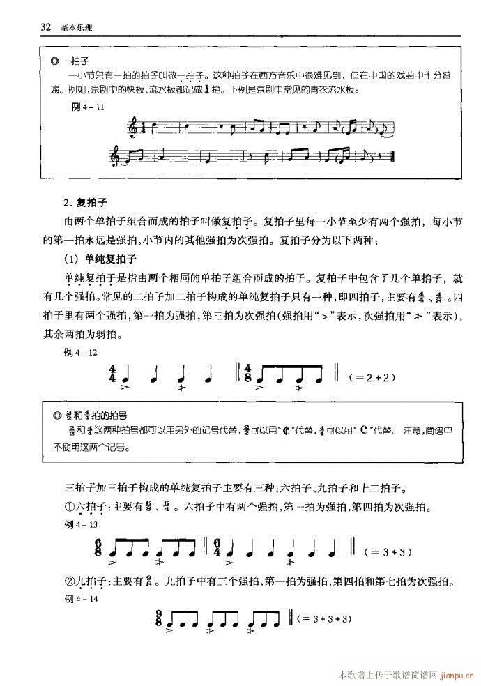 目录1-40(六字歌谱)35