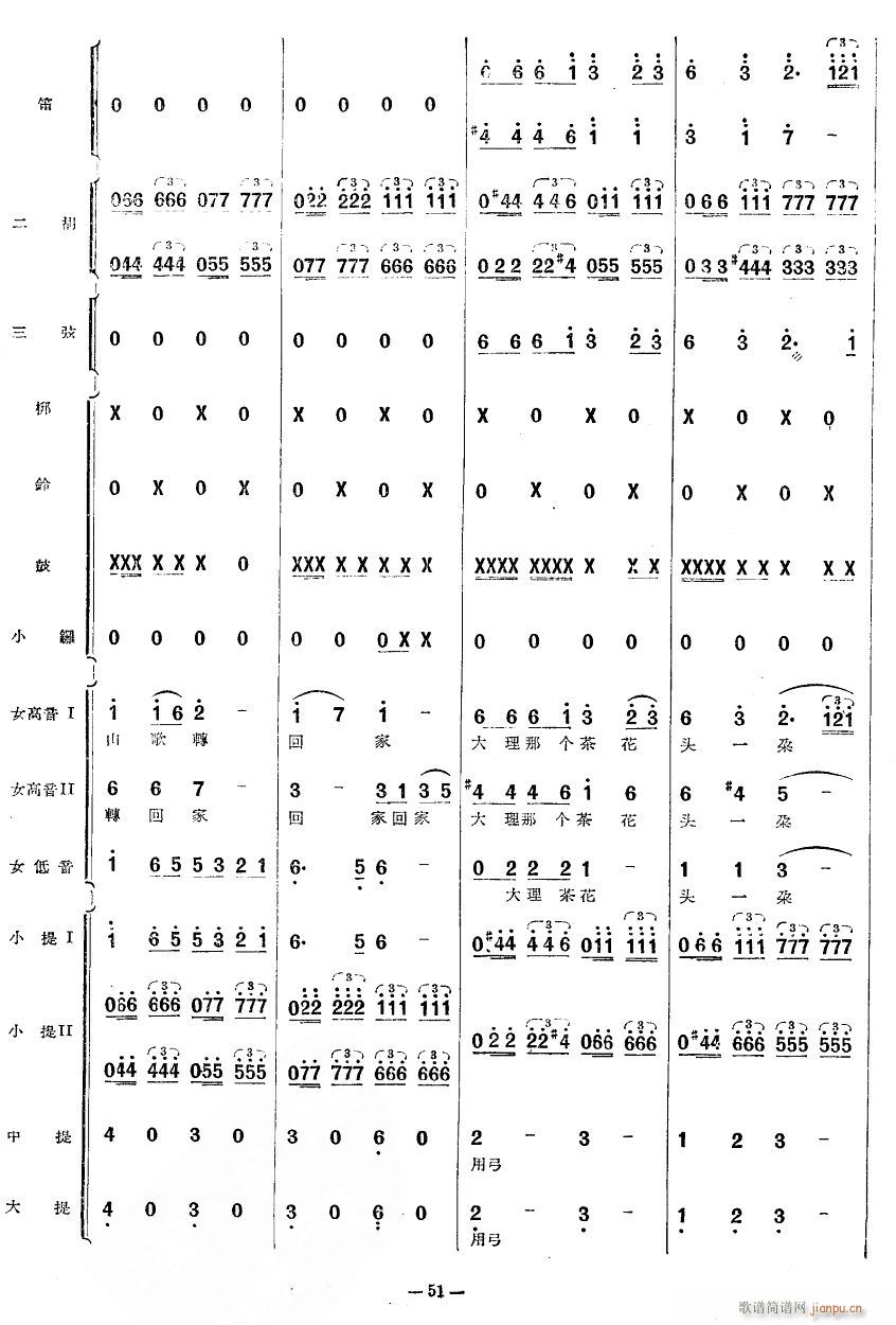 十大姐舞曲25(七字歌谱)1