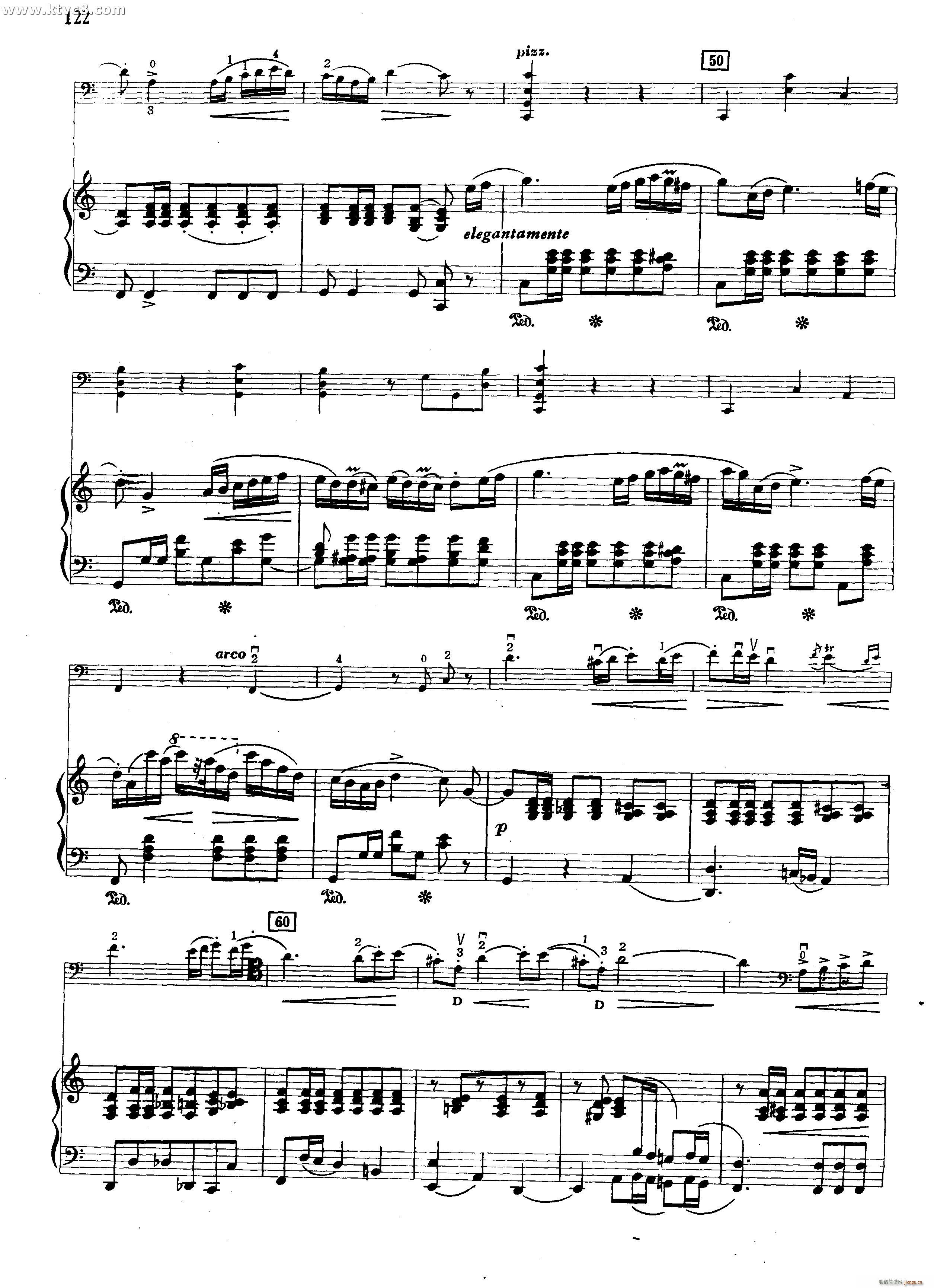 辉煌的波兰舞曲(七字歌谱)6