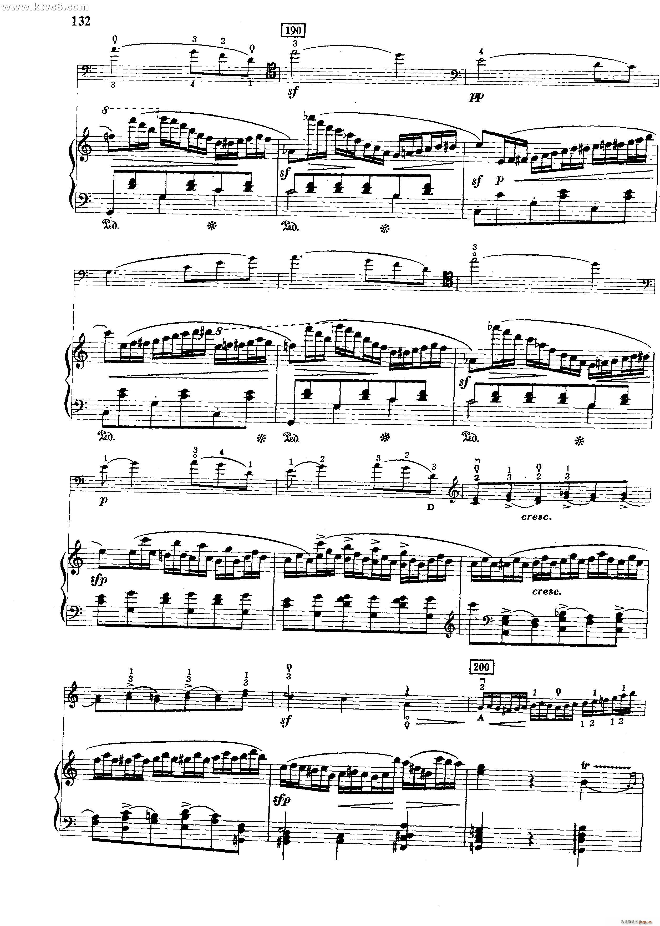 辉煌的波兰舞曲(七字歌谱)16