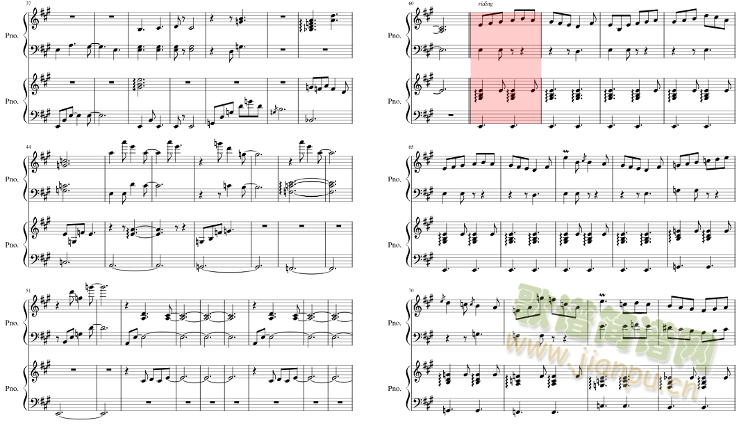 宝可梦1(四字歌谱)1