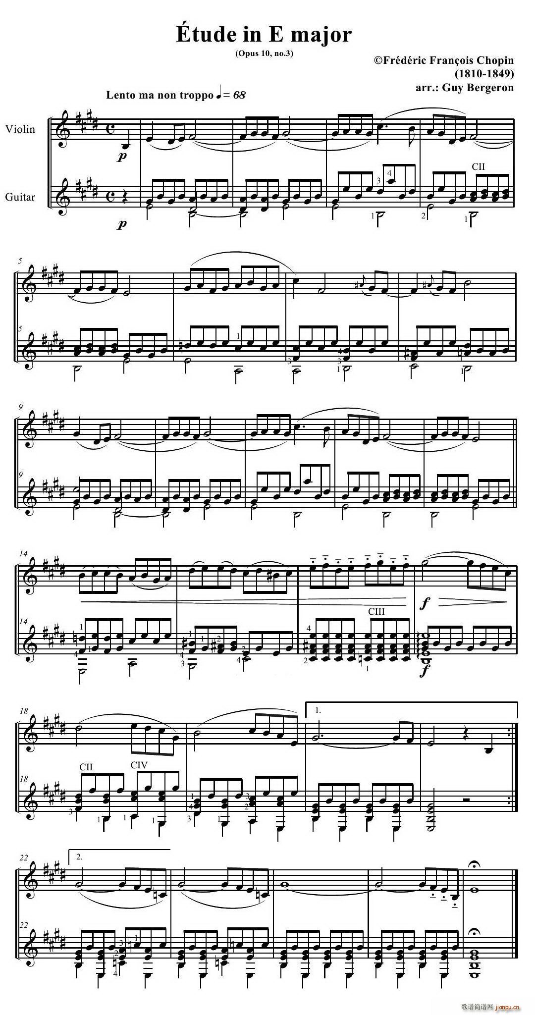 离別曲(三字歌谱)1