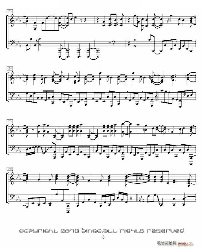 镜音(二字歌谱)6