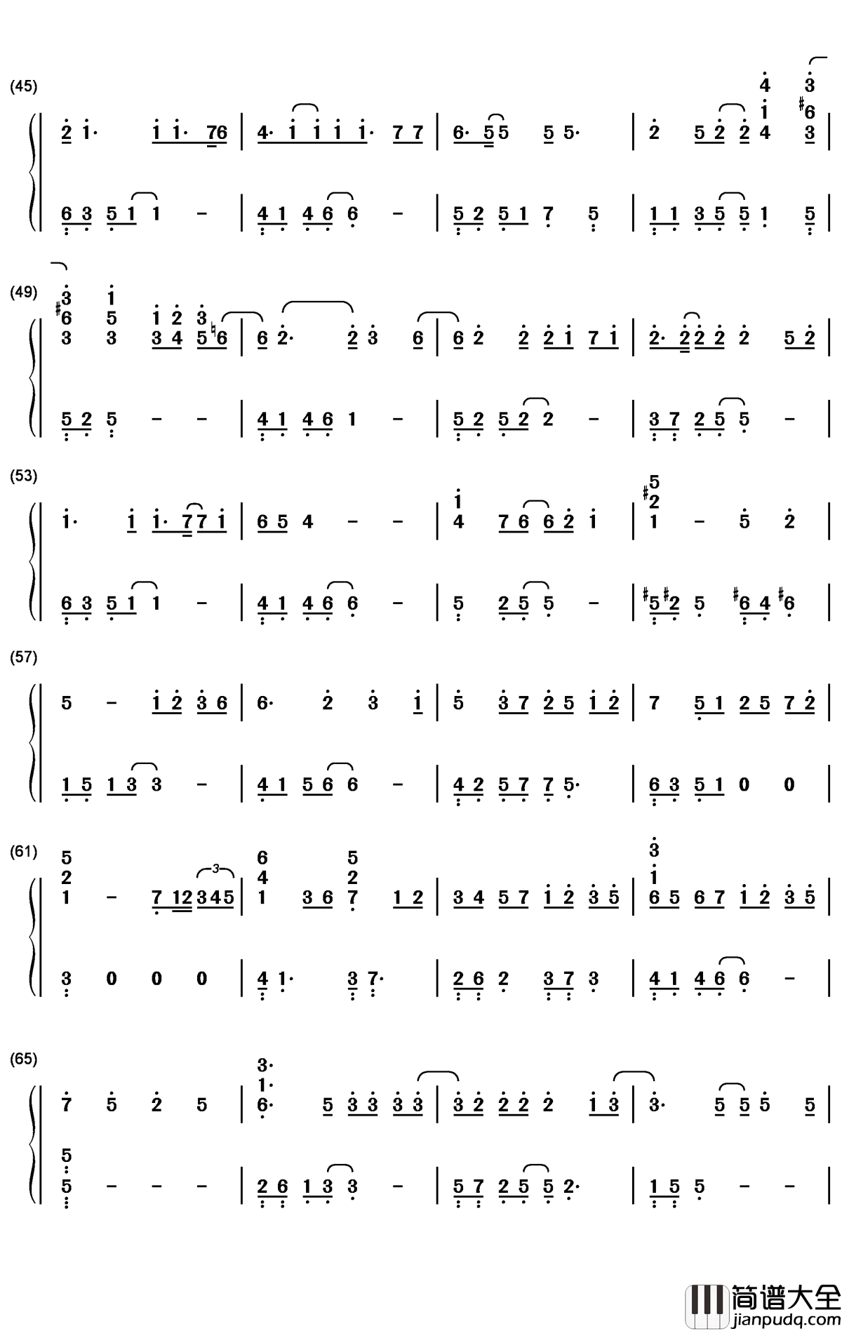 你还要我怎样简谱_薛之谦_爱到最后不痛不痒