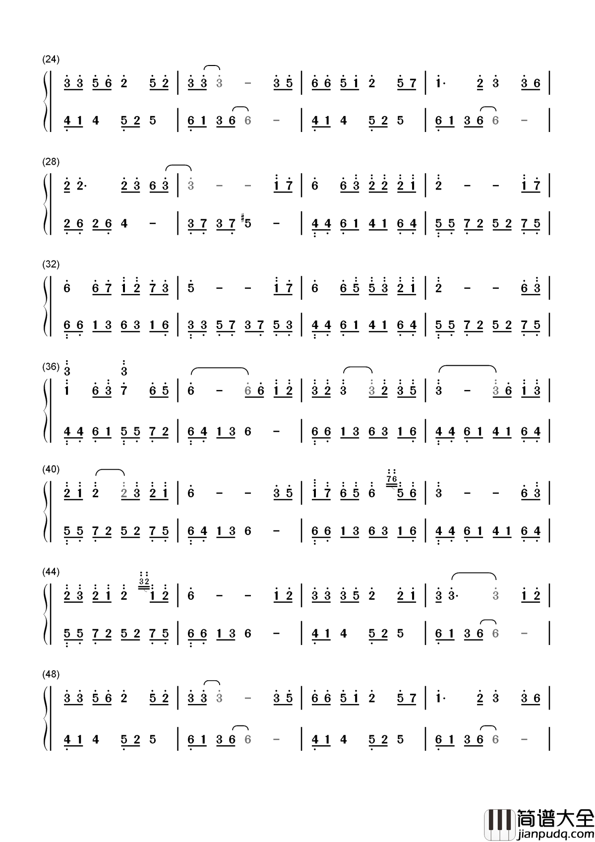 风筝误简谱_刘珂矣_误了梨花花又开，悟满相思挂苍苔