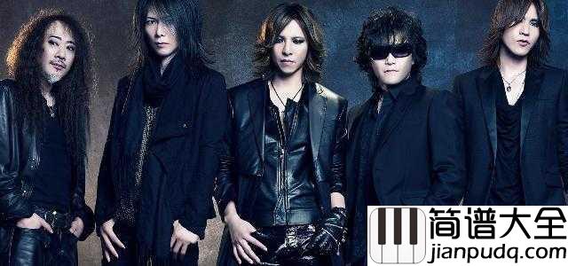 Forever_Love简谱__X_Japan__X战记主题曲，世纪末的爱与友情