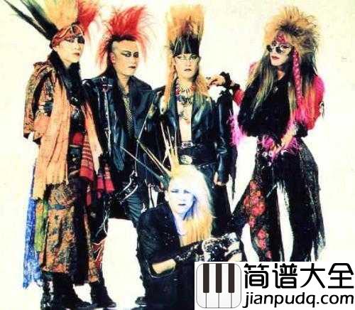 Forever_Love简谱__X_Japan__X战记主题曲，世纪末的爱与友情