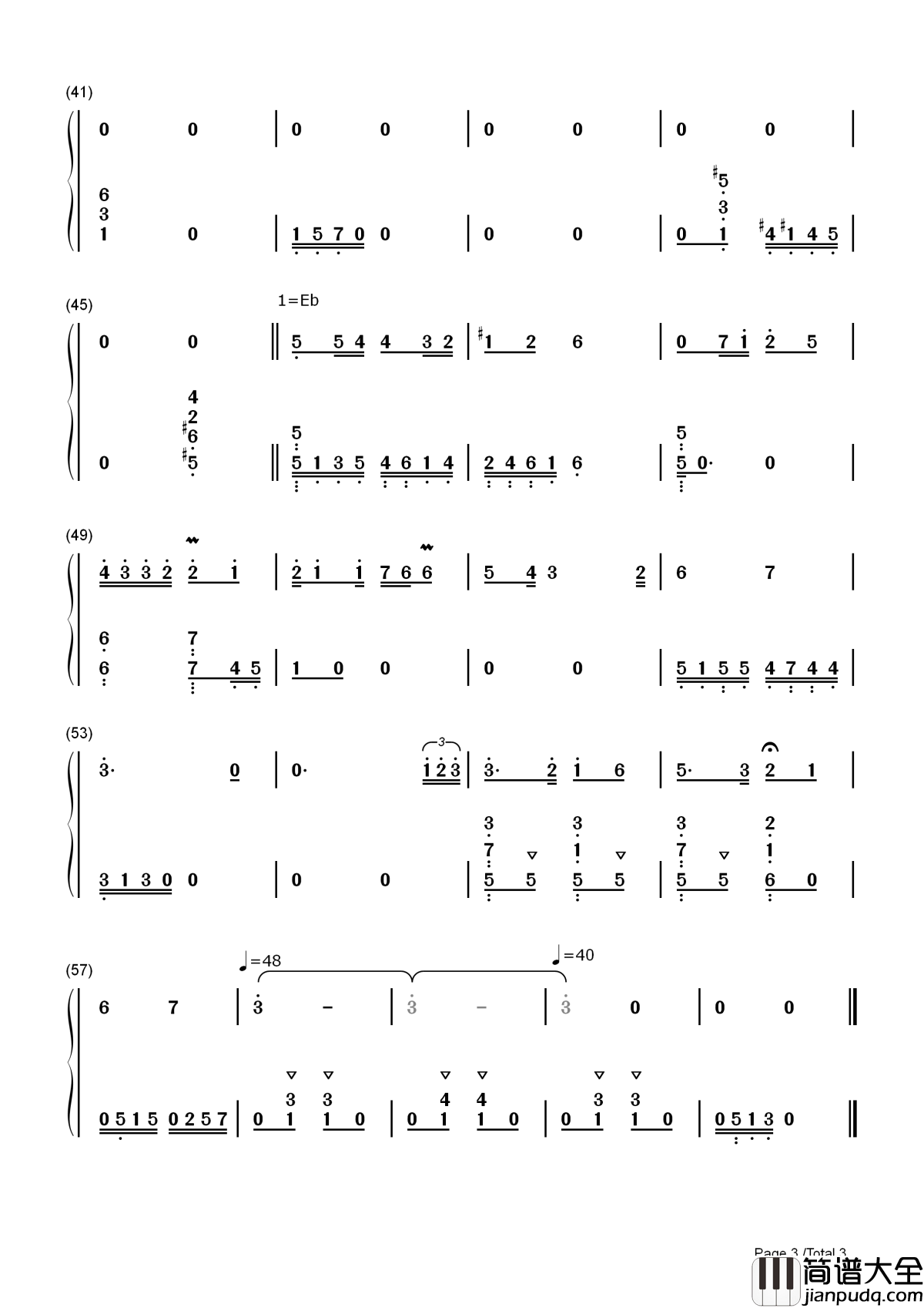 When_You_Wish_upon_a_Star简谱__木偶奇遇记片头曲，和撒谎说bye_bye!