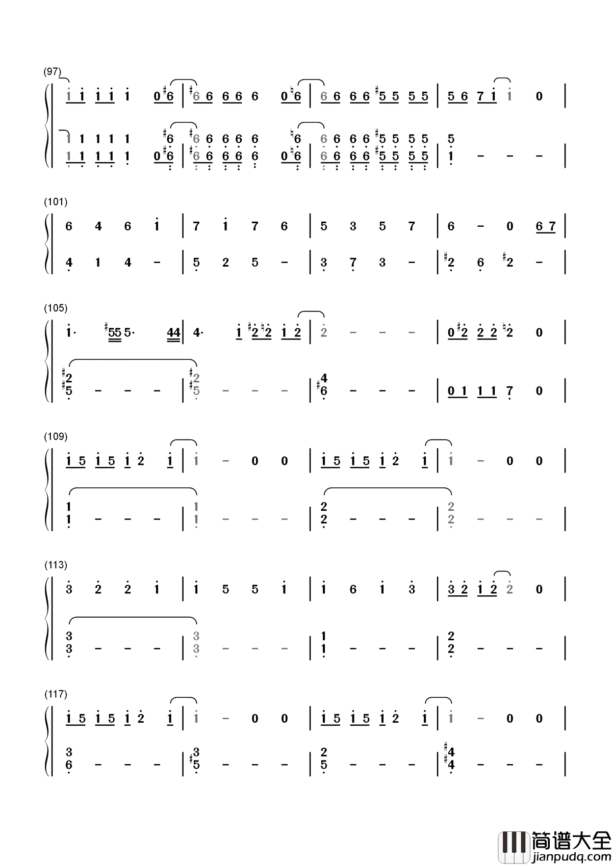 ミッション_健・康・第・イチ（任务健・康・第・一）简谱__工作细胞OP，我要工作