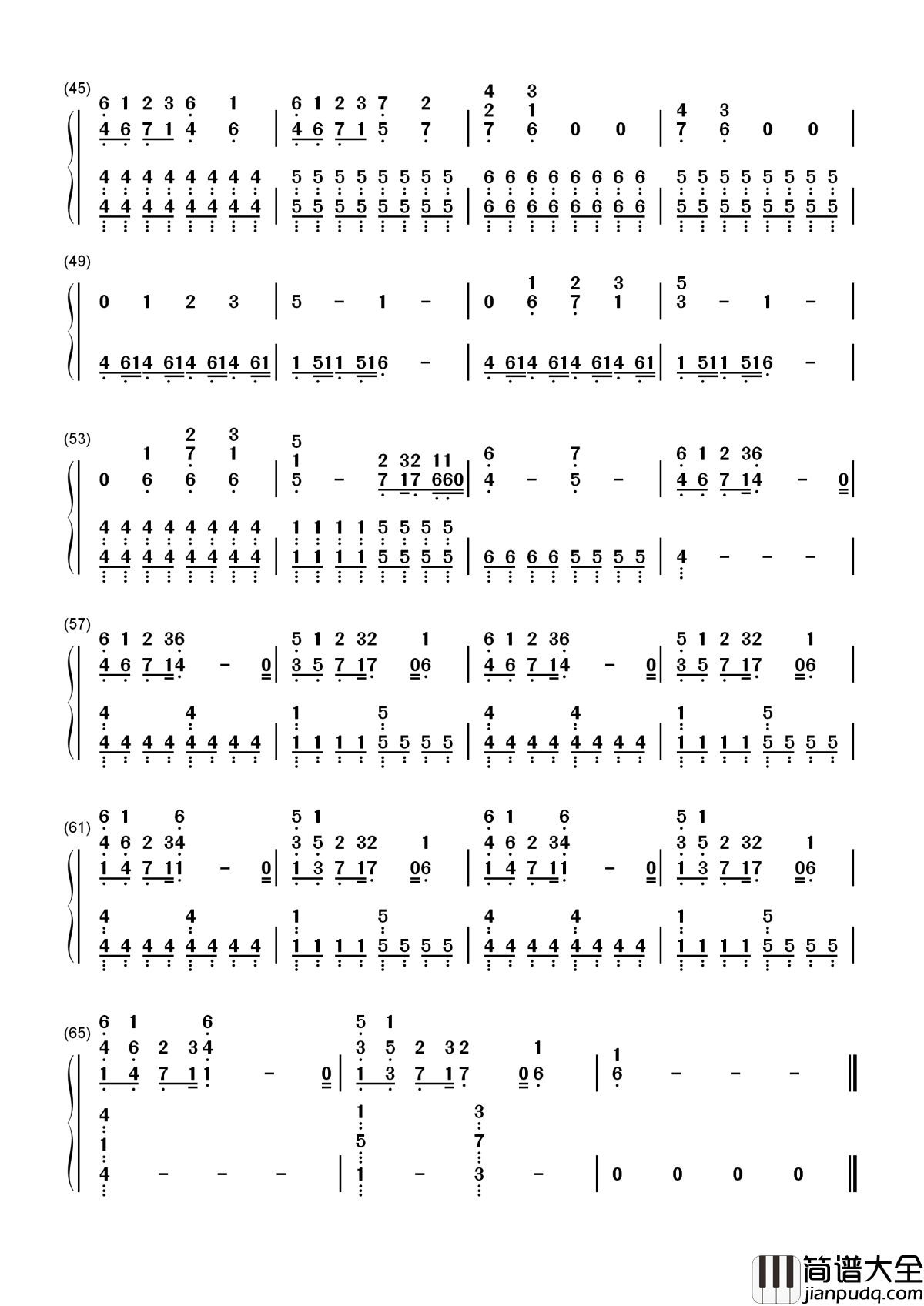 Safe_and_Sound简谱__Taylor_Swift__饥饿游戏的宣传曲,黎明就要来到,你我会安然无恙