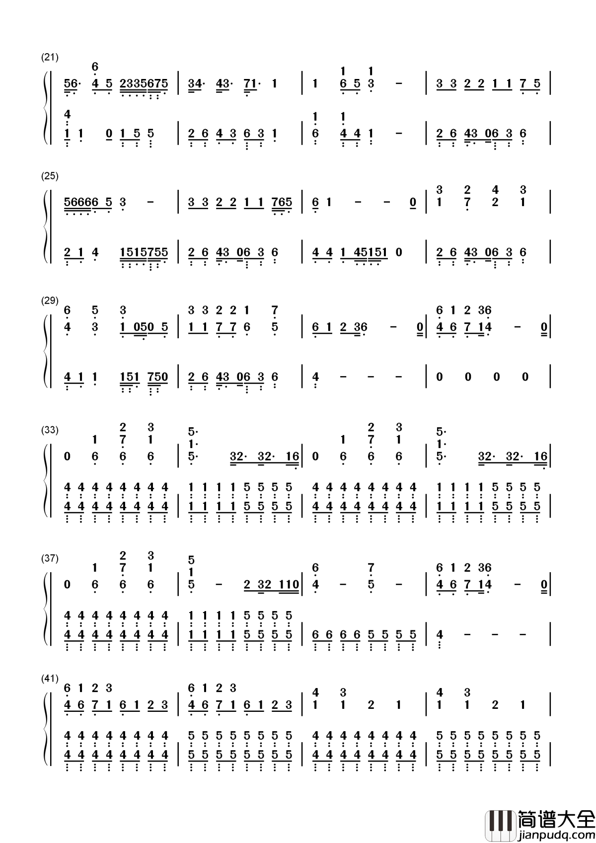 Safe_and_Sound简谱__Taylor_Swift__饥饿游戏的宣传曲,黎明就要来到,你我会安然无恙