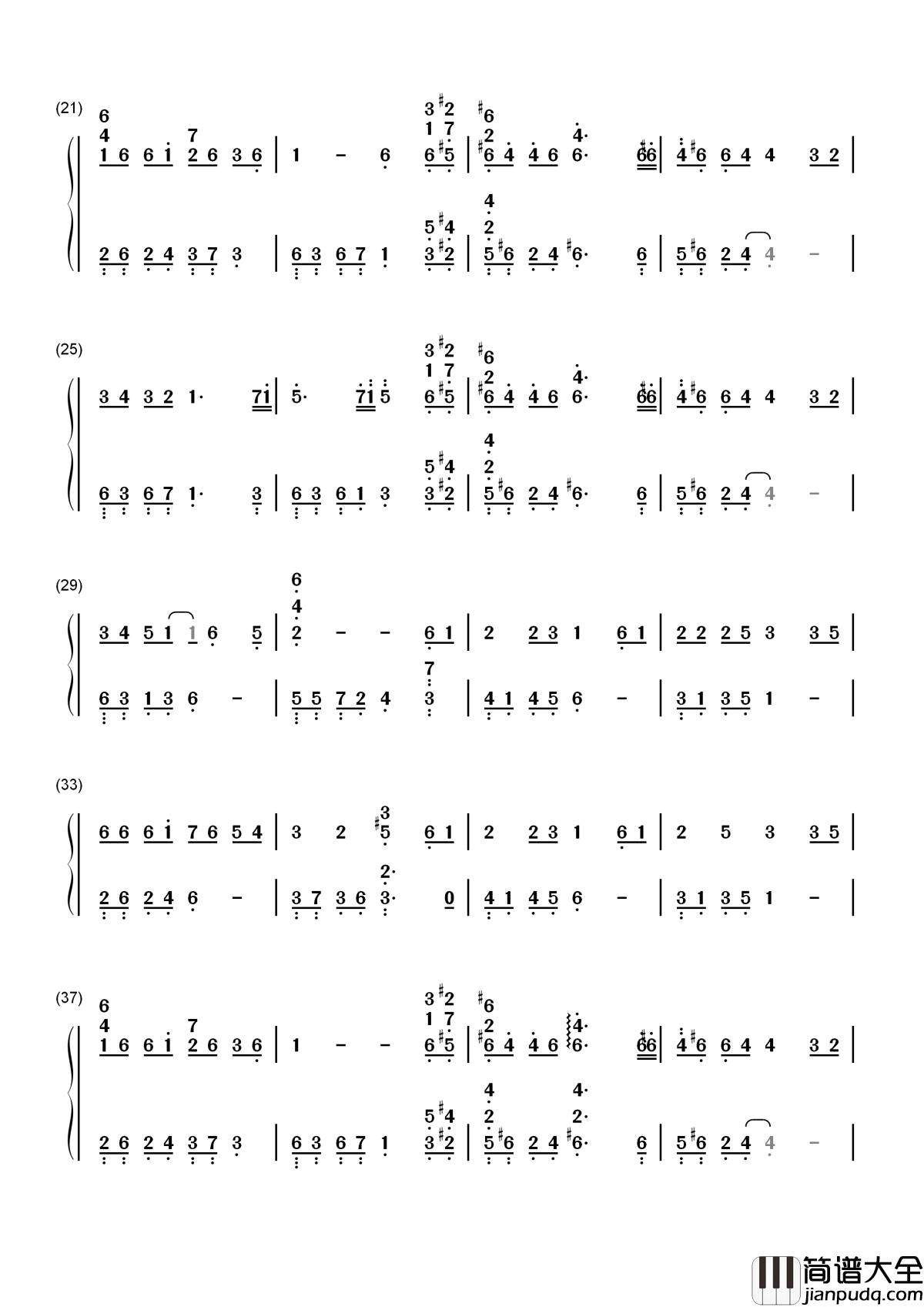 The_Path_of_Wind（风之甬道）简谱__龙猫插曲，_闭上眼睛_感受大自然的精灵