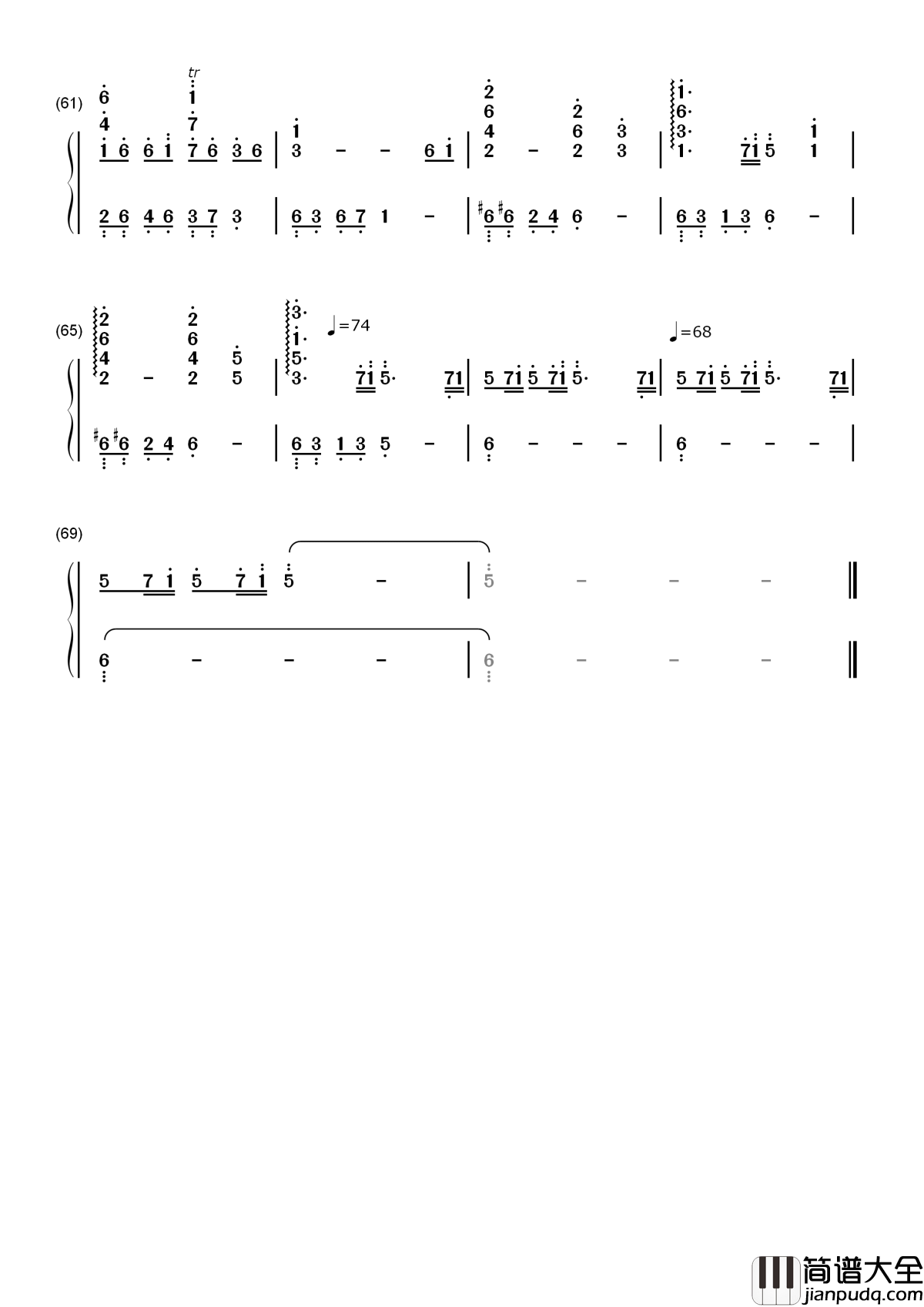 The_Path_of_Wind（风之甬道）简谱__龙猫插曲，_闭上眼睛_感受大自然的精灵