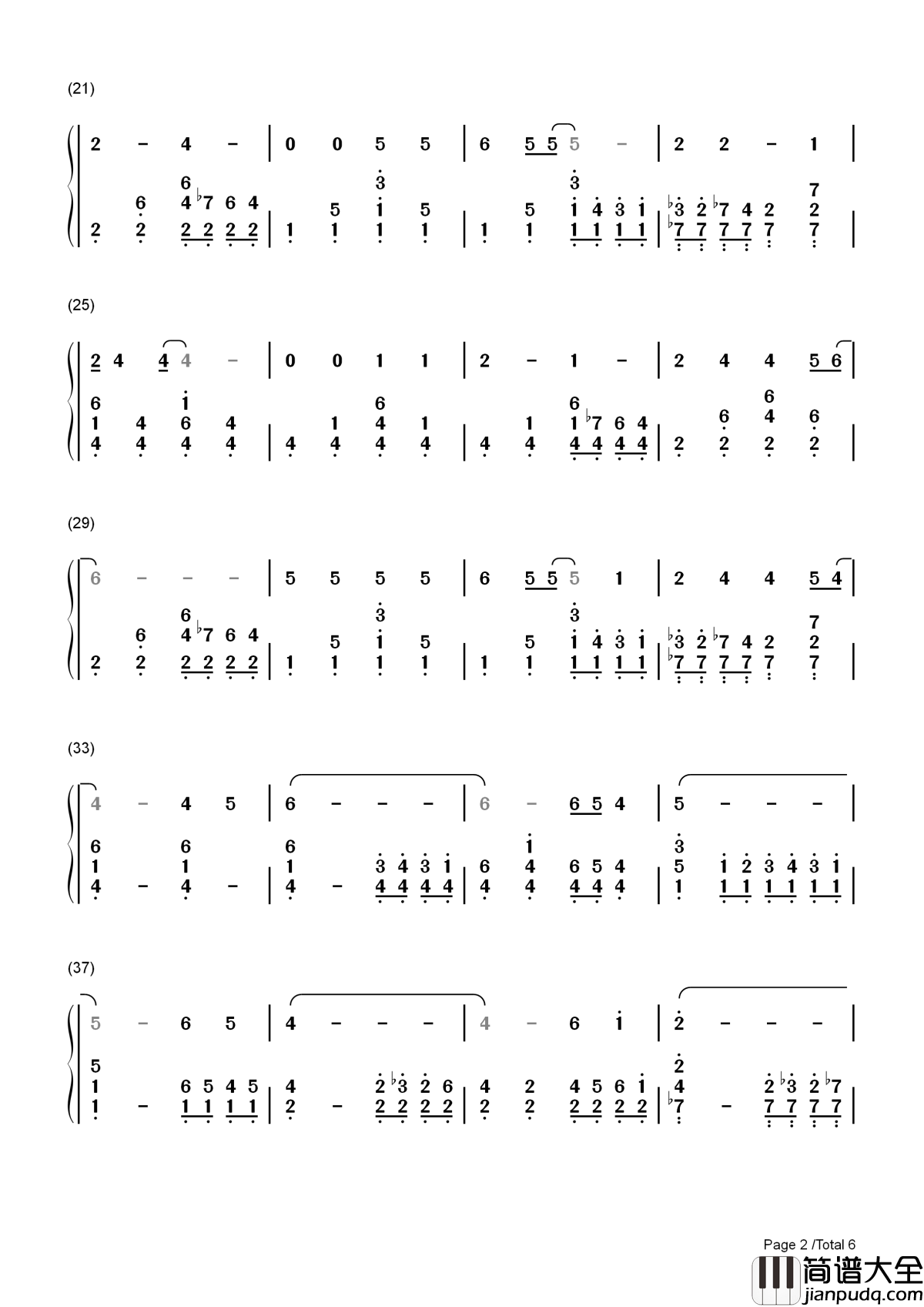 家乡的路简谱__野见祐二__侧耳倾听主题曲，我才不想变成你的包袱，我只想在背后支持你。