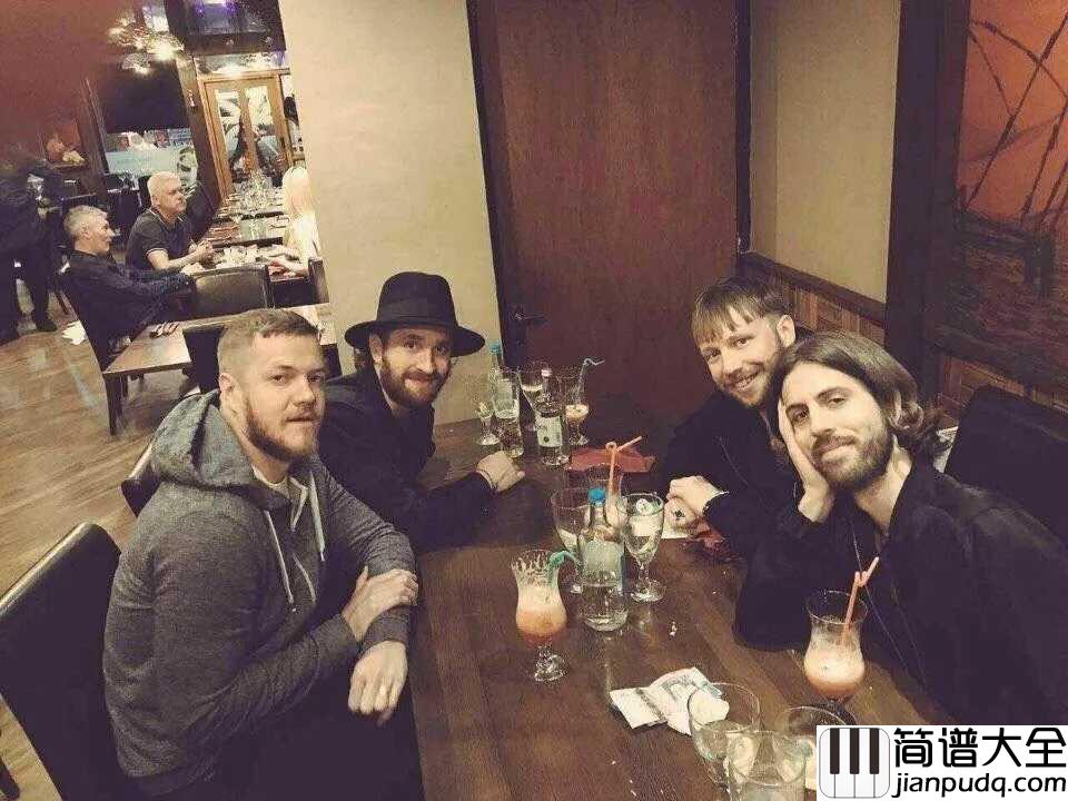 Demons简谱___Imagine_Dragons__九层妖塔主题曲，光明渐淡，所有的罪恶都蠢蠢欲动