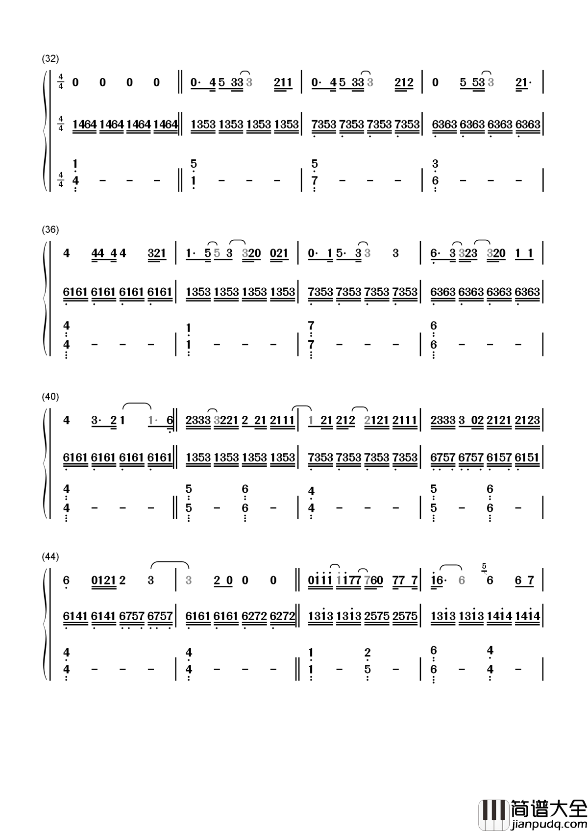 Someone_Like_You简谱__Adele__有时候爱情能永远，但有时又如此伤人