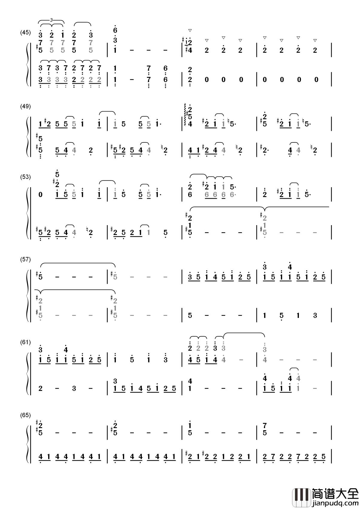 Do_You_Want_to_Build_a_Snowman简谱__Kristen_Bell__我想和你一起去堆雪人