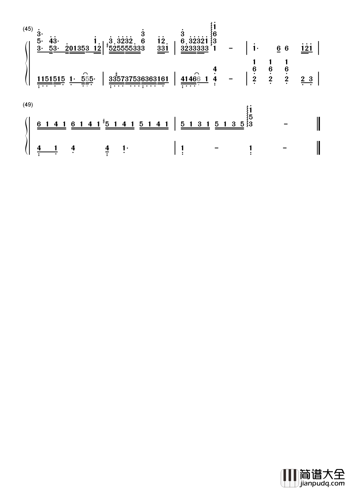 If_You简谱__BIGBANG__为什么大都要为情所困一次，是少不更事亦或年少轻狂?