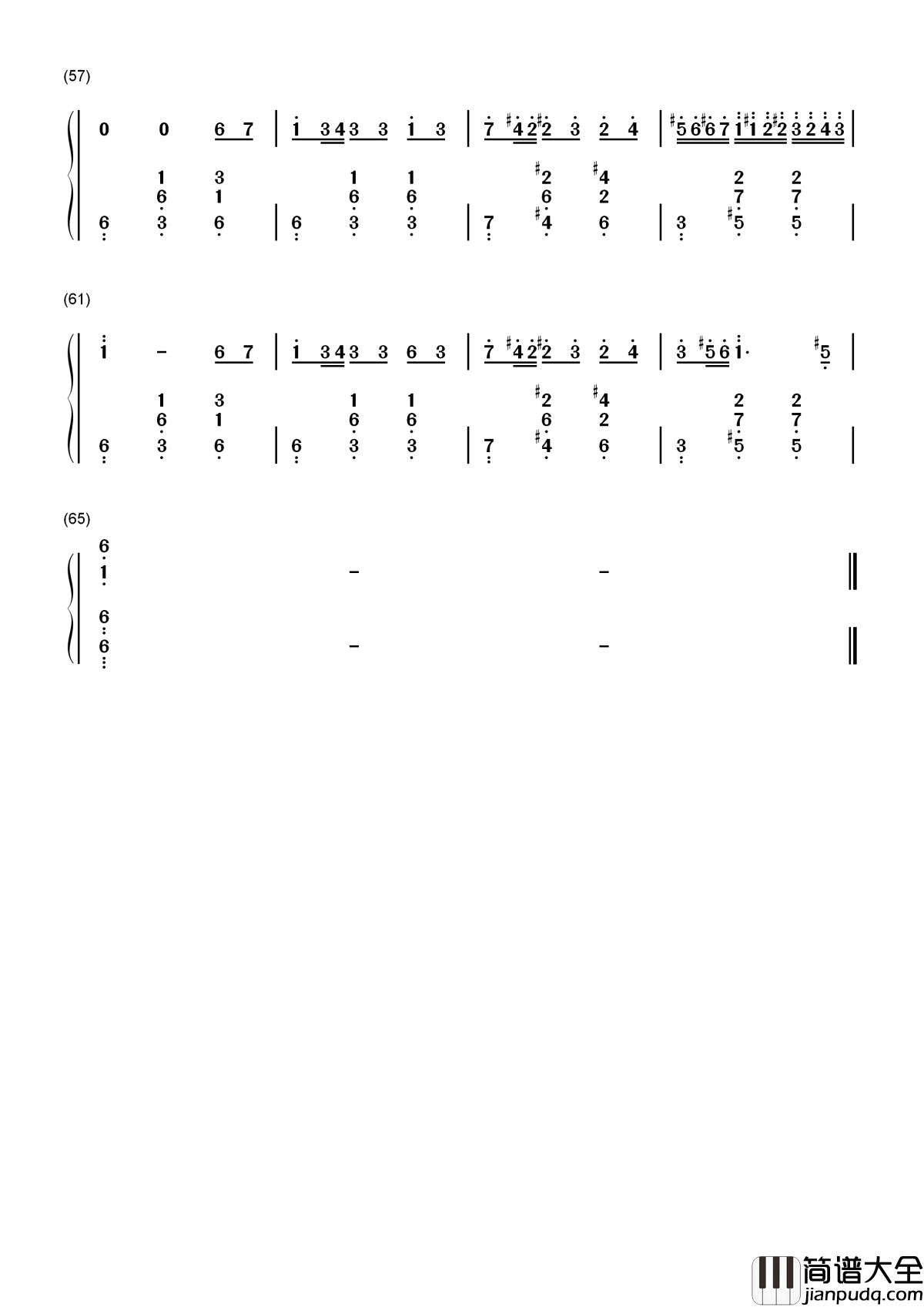 前世情人简谱__周杰伦__我会当你昼夜骑士_烈阳的树荫